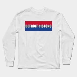 Detroit Pistons Long Sleeve T-Shirt